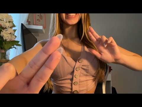 asmr SUPER fast and agressive hand sounds & camera tapping