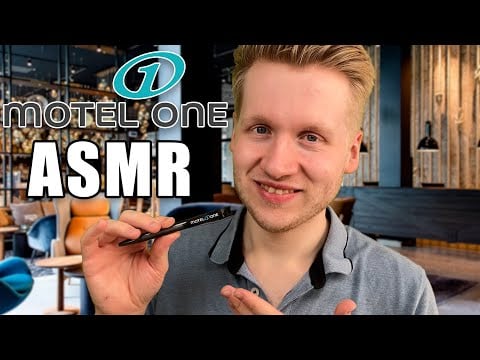 ASMR | Motel One Mitarbeiter checkt dich ein! (Roleplay)