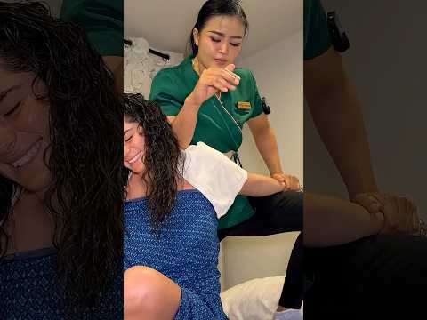 ASMR: Full Body Sport Massage, it was so STRONG!
