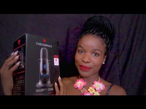 ASMR Unboxing New Microphone 🤗🎤