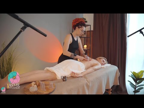 Pain-Relieving ASMR Massage Using Equipment