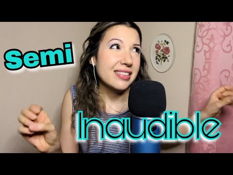 ASMR Semi Inaudible Whispering | Ramble