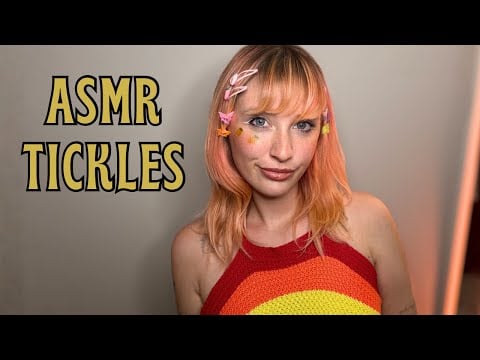 Cute Summer Girl Tickle Attack 🌼 ASMR