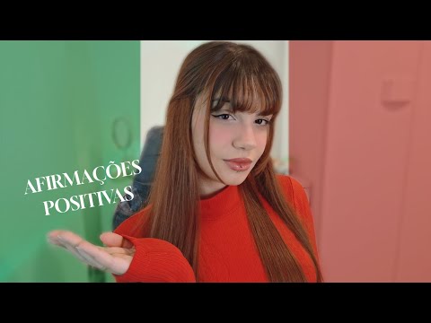 ASMR - AFIRMAÇÕES POSITIVAS em ITALIANO 🇮🇹