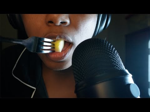 ASMR Juicy Fruit Eating Sounds