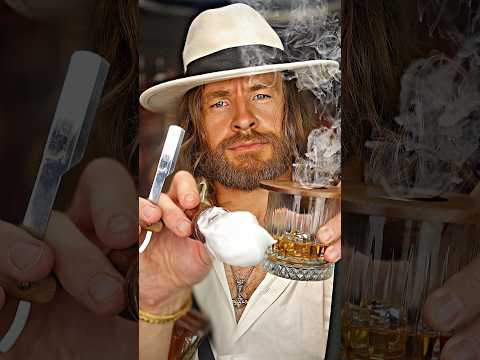 INCREDIBLE Whiskey Shave #asmr