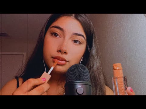 ASMR | lipgloss pumping & tapping 💄