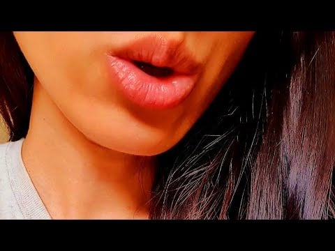 ASMR Left To Right Ear Blowing 🌹 kiss, mouth sounds, ear to ear, binaural, close to mic, ear sound
