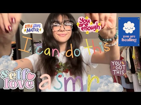 ASMR ✨ Positive affirmations + self love energy🫶🏻 + kissing sounds + hand movements ( CUSTOM VIDEO )