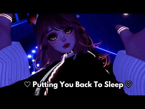 Bear Girl Puts You Back To Sleep -Laying in lap ♥ Taking care of you- [ASMR] Kabuki Koi