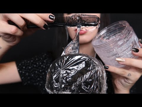 ASMR - GEL NO MICROFONE E NAS MÃOS!