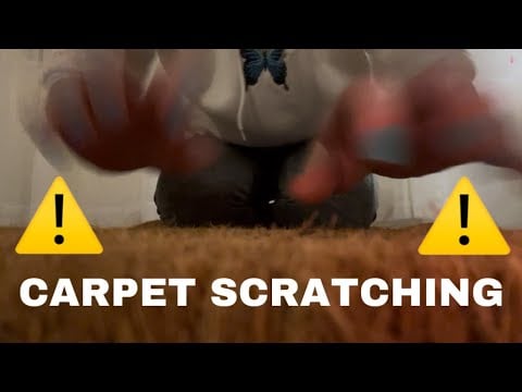 ASMR | ⚠️ EXTREMELY FAST AND AGGRESSIVE CARPET SCRATCHING ON COIR DOORMAT | Lofi | No Talking