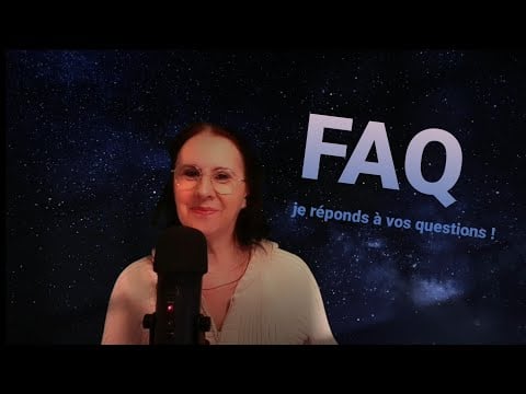 #Asmr français #FAQ, je réponds à vos questions en #Soft #Spoken !