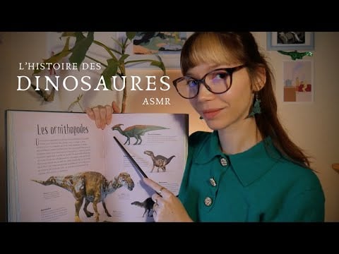 ASMR | L'histoire fascinante des dinosaures et de leur disparition 🦕