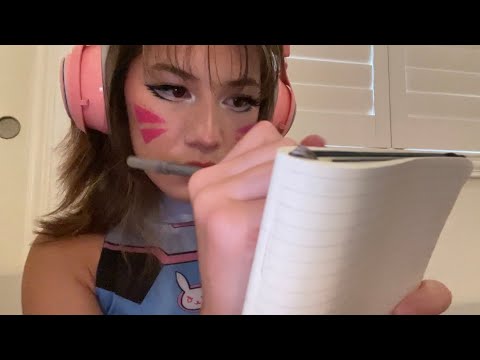 dva asks you personal questions (asmr)