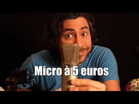 Faire un ASMR avec un micro XLR de vide grenier à 5 euros