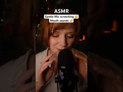 Longer ASMR🤞🏻Mic scratching, mouth sounds 😴
