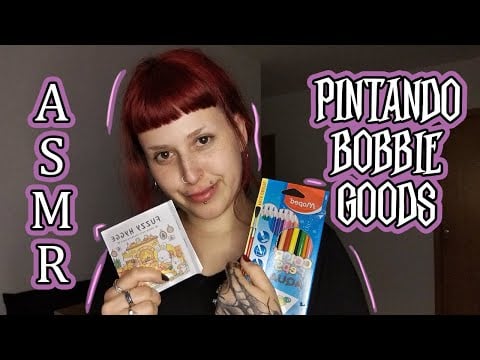 ASMR | TRANSFORMEI OS BOBBIE GOODS EM GÓTICOS 🖤 (a pintura mais relaxante de todas)