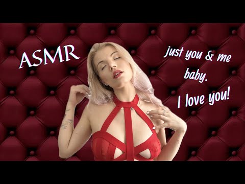 ASMR | your loving seductive girlfriend roleplay | MUAH kisses💋❤️ | LOVE YOU BABE xoxo