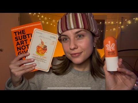 ASMR | Orange Themed Trigger Assortment 🧡🍊tapping, scratching, almost touching & more