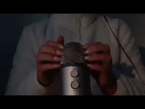 asmr mic scratching (no talking)