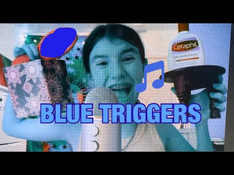 BLUE TRIGGERS💙💎 [ASMR]