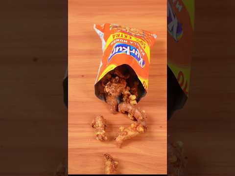 🔥 ASMR Kurkure Chicken Fry 🍗 | Super Crunchy Chicken | Satisfying Frying Sounds #shorts #asmr