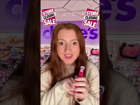 pov: you go to Claire’s closing sale 🥲 #claires #mall #piercing #asmr