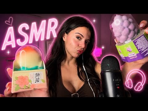 ASMR PROVANDO KOREAN ICE CREAM 