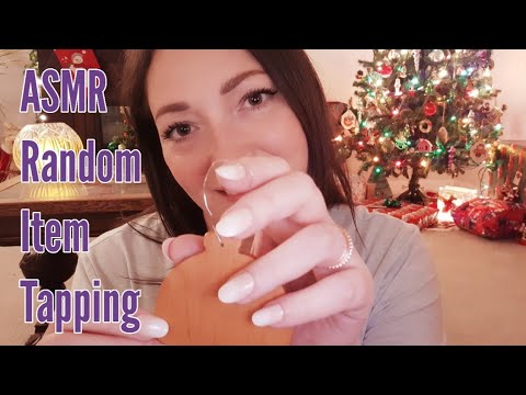 ASMR Random Item Tapping(Whispered/Rambling)