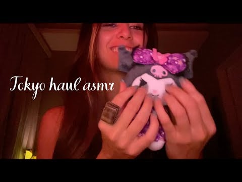 LOFI rambling, scratching ASMR + Tokyo haul  🪭🇯🇵
