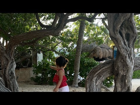 ASMR vlog con mi bebe en la playa 