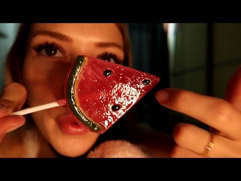 #ASMR | Yummm! 🍭🤯 Lollipop Mouth Sounds 🍉💖🍭 Intense Layered Experience! 🧪👄⚗️