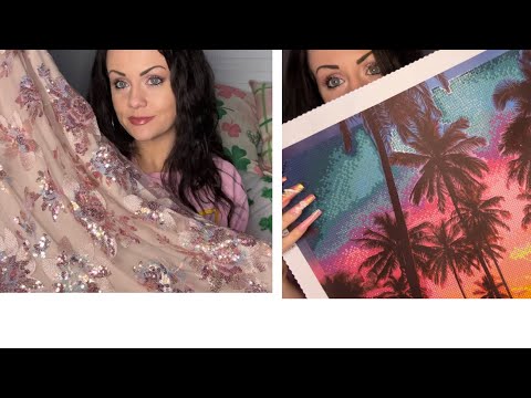 ASMR whispered tapping haul + SHEIN COLLAB & ECOSTASH COLLAB