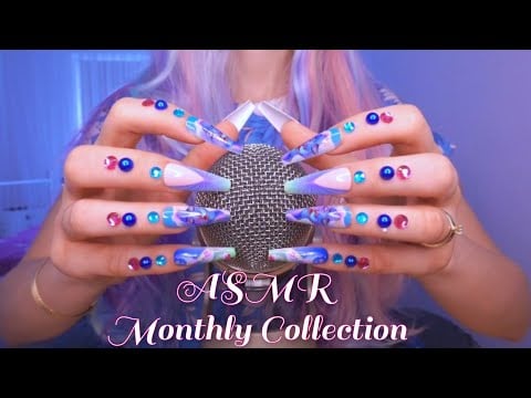 ASMR Monthly COLLECTION 😴✨The Only BRAIN Massage You Will EVER Need! No Talking ASMR