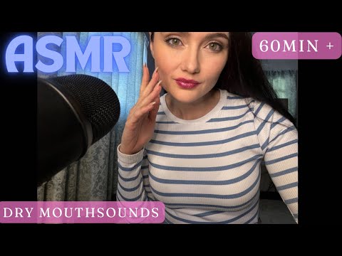 ASMR 1 Hour of Dry Mouth Sounds (Sksk, Tongue Clicking, & More) (Looped)