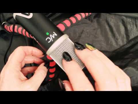 Tapping Mic sound ✳ massage OIL HANDS✴ CHEWING gum✳ EXPERIMENTAL❕ [[ASMR]]