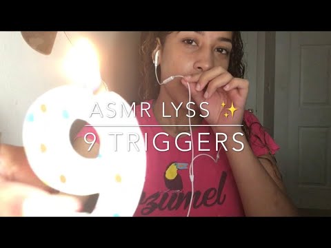 ASMR TRIGGERS | ASMR LYSS ✨