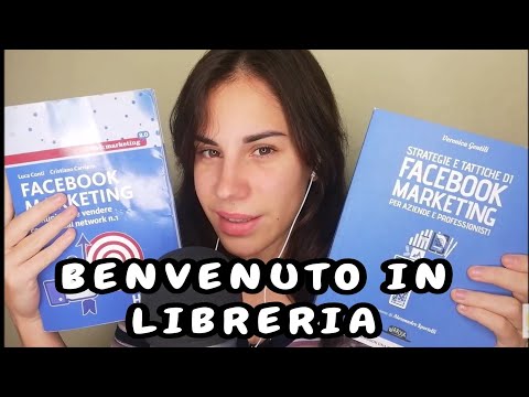 BENVENUTO NELLA MIA LIBRERIA - Asmr Roleplay (soft spoken)