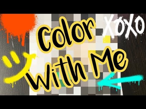 ASMR Color With Me “Anime Boy”