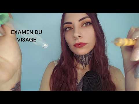 ASMR EXAMEN MEDICAL | TEST DU VISAGE