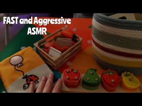 ASMR Inaudible, Mouth Sounds, Tracing, Fast and Aggressive