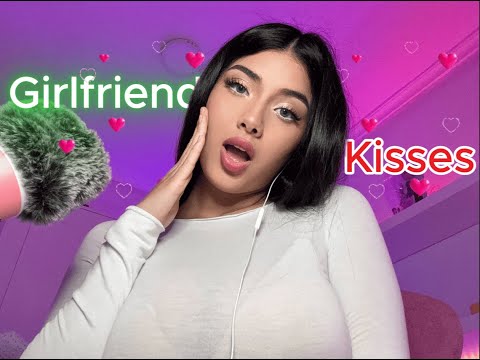 ASMR En mi Regazo B3S0S Y CARIC!AS NOVIA TOX!CA / Girlfriend Care