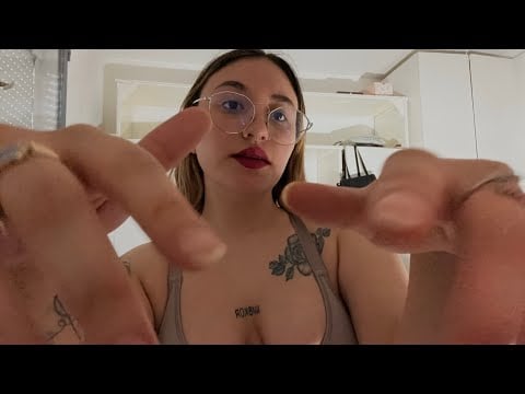 ASMR hand sounds rápidos con anillos 💍 & visuales 