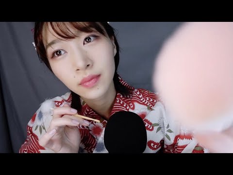 ［ASMR LIVE］浴衣で囁き雑談＋脳スクラッチング🌙