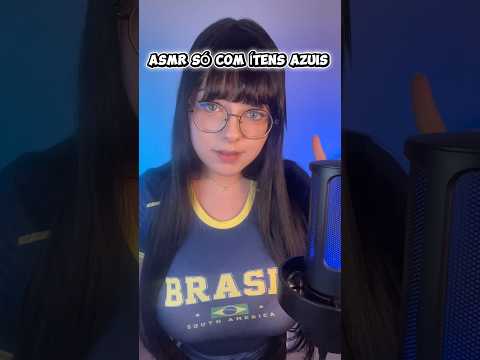 Asmr azulsinho 💙 #asmr #asmrsounds #relax