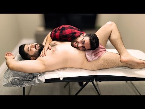 FULLL BODY SLEEPING ASMR SPORTS MASSAGE-CHEST,LEG,FOOT,BELLY,ARM,BACK,ABDOMEN THERAPY