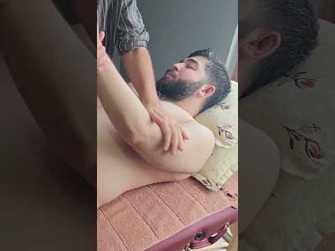 ASMR TURKISH CHEST AMAZING MASSAGE  #massage #easyturkish #relax #chest  #chiropractor