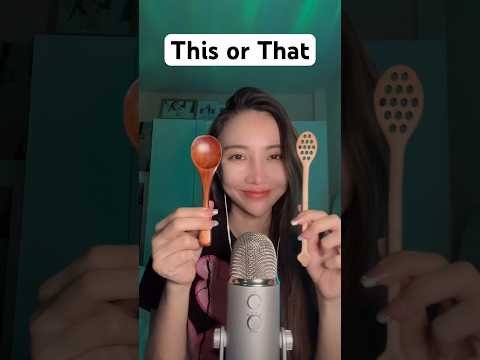 Asmr this or that #asmrshorts #relax #relxing #amsrsounds #relaxing #asmrshortsvideo #asmrvideo