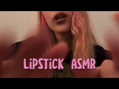 Lipstick Application ASMR | Mouth Sounds & Product Tapping 💋